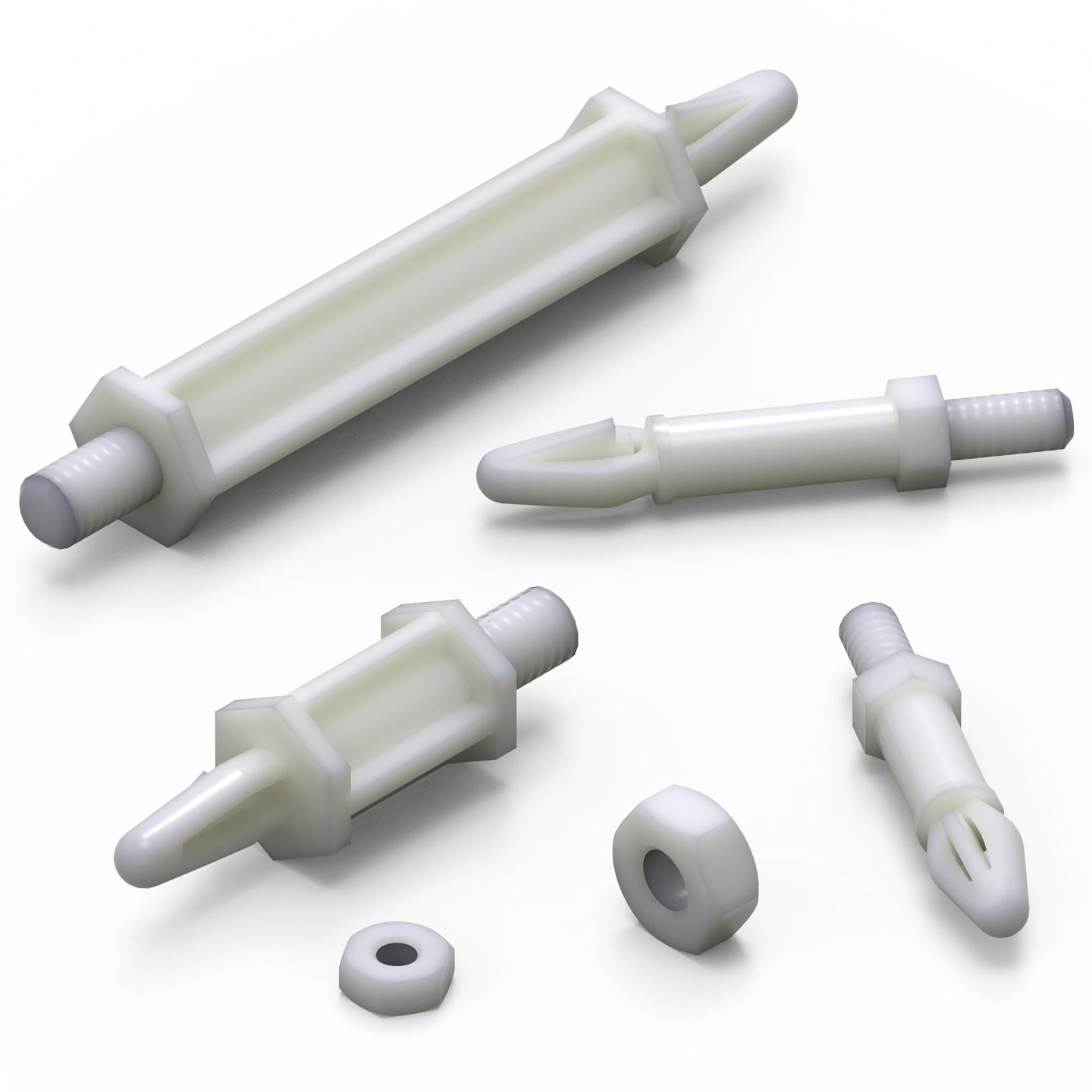 WA-SNTE Snap-In Stop Spacer for Printed Circuit Boards